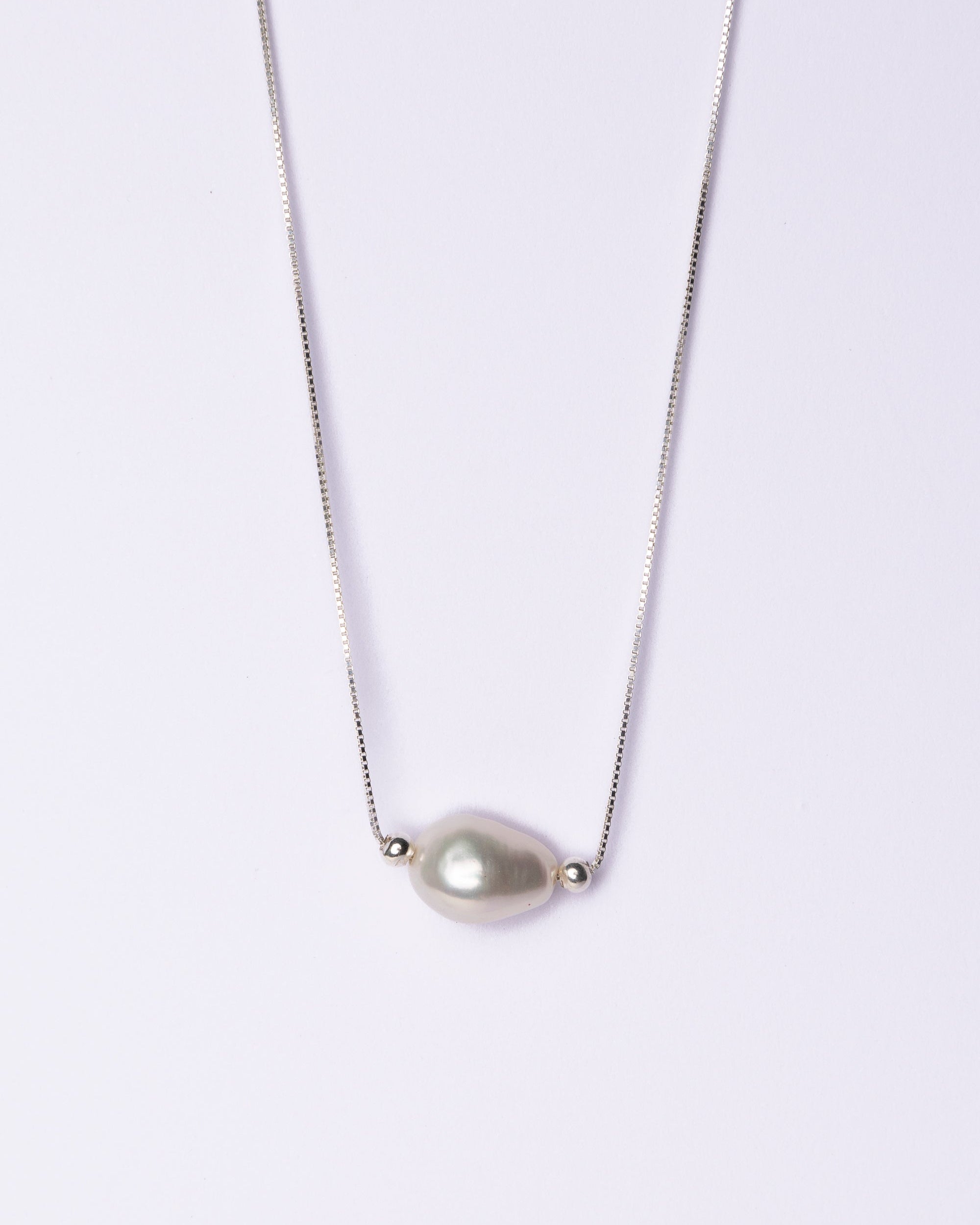 Floating Pearl Necklace
