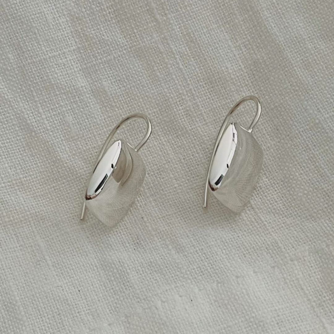 Elegance: Sterling Silver Earrings
