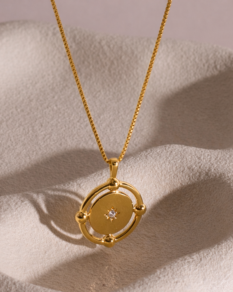 Ares Necklace in 19ct Gold Plated