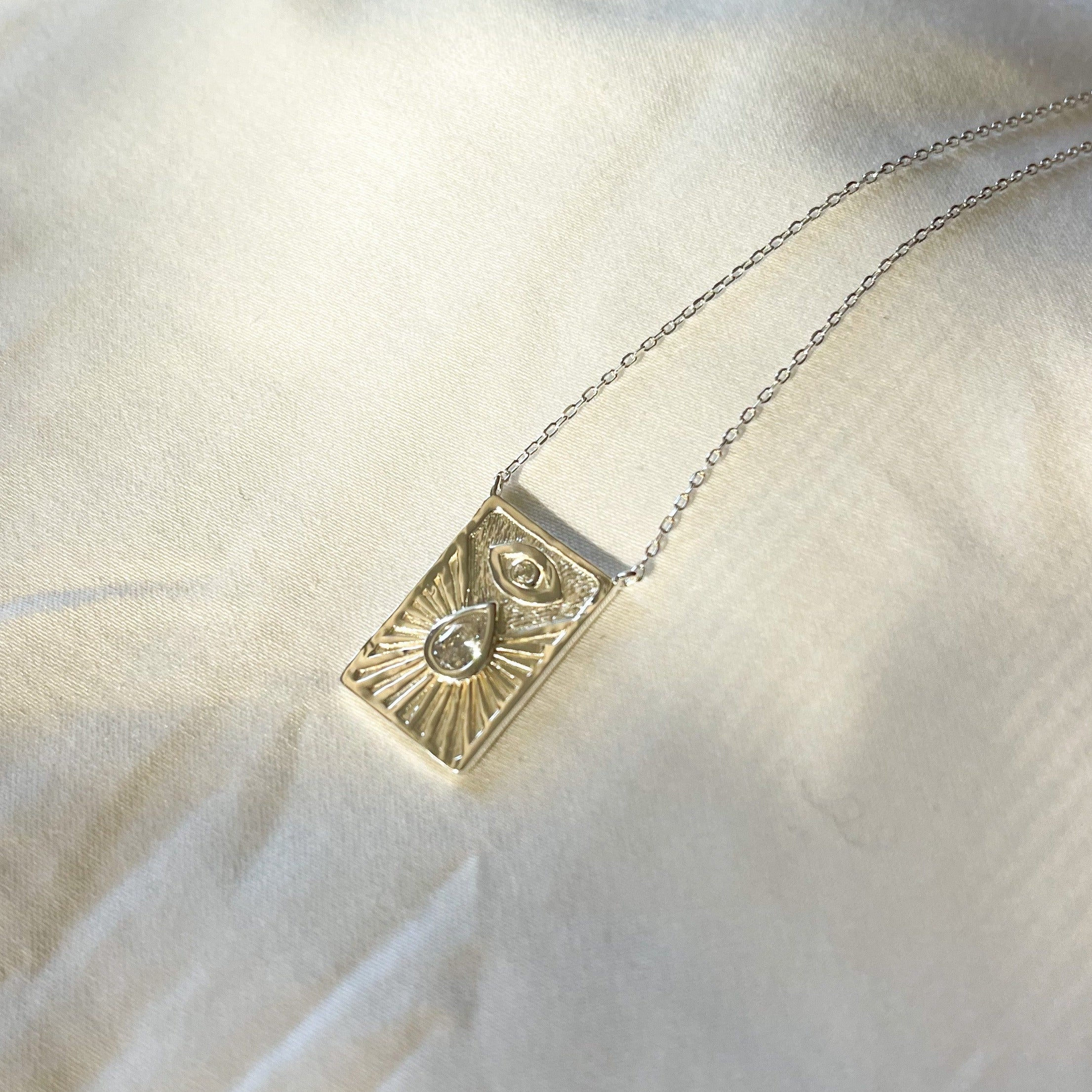 Aphrodite necklace in sterling silver