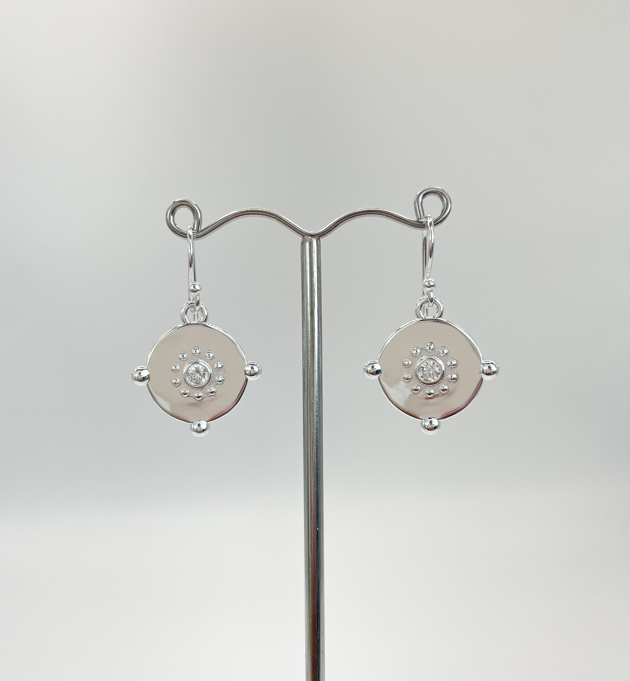 Ios Earrings Sterling Silver 