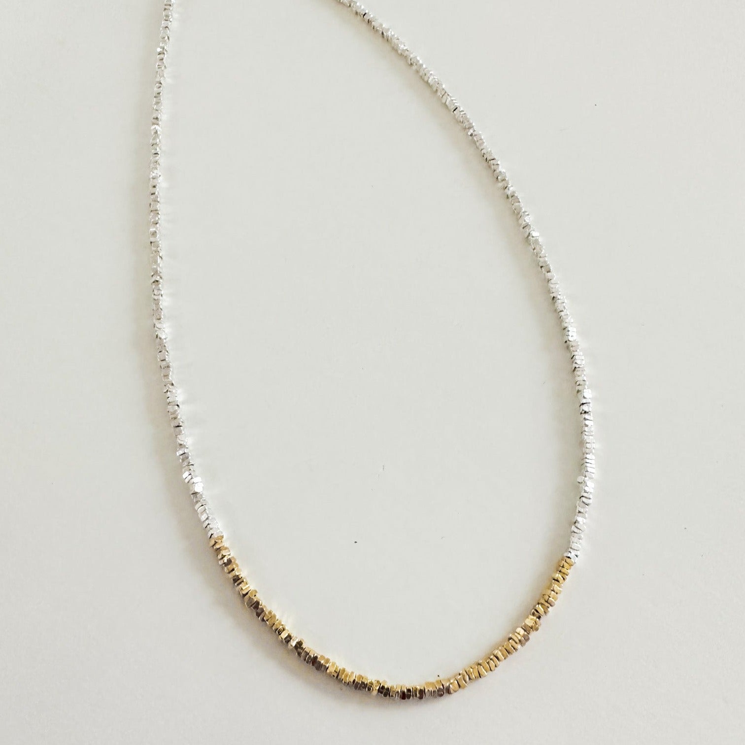 Gold and Silver Two tone neckalce